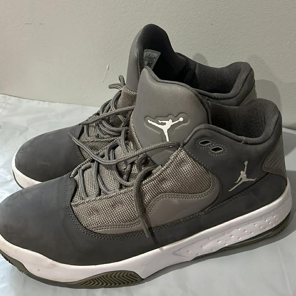 Jordan Gray High-Top Sneakers